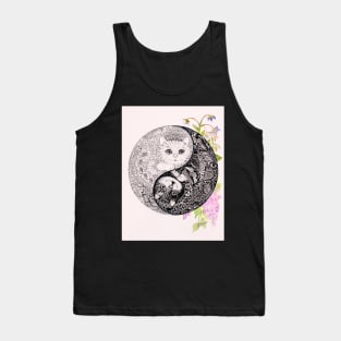 Yin Yang cats Tank Top